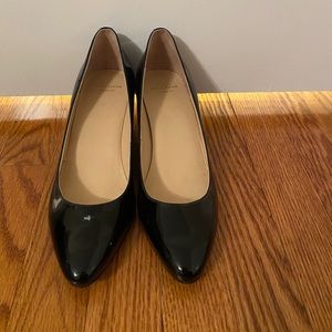 Cole Hann black wedges